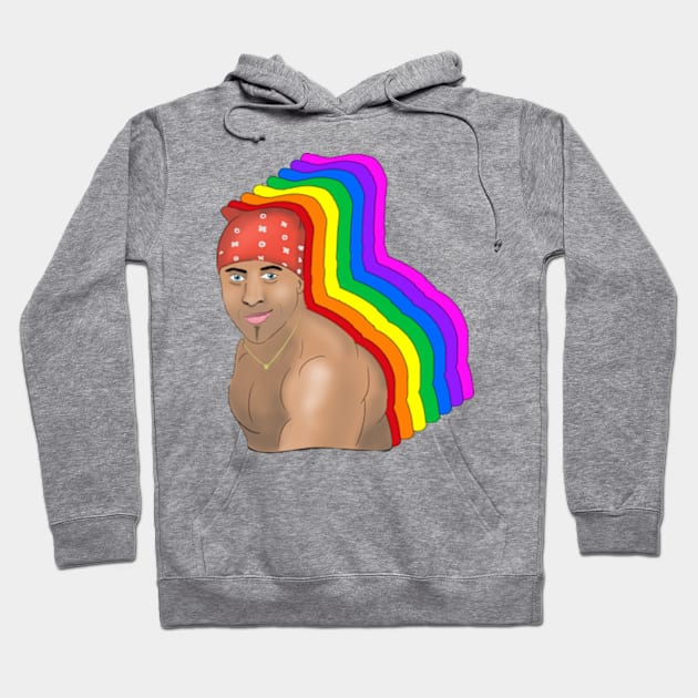 Ricardo Milos Dancing Gay Pride Month Meme Hoodie by Barnyardy